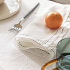 Napkin Nuances White 18"x18" 50% cotton - 50 % linen, , hi-res image number 0